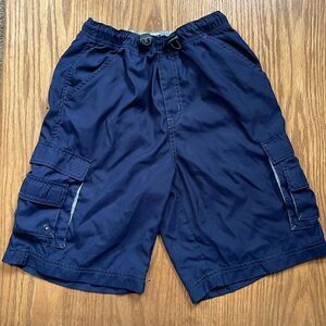 Pine peak blues utility shorts.  Size boys S (8). Adjustable waist.